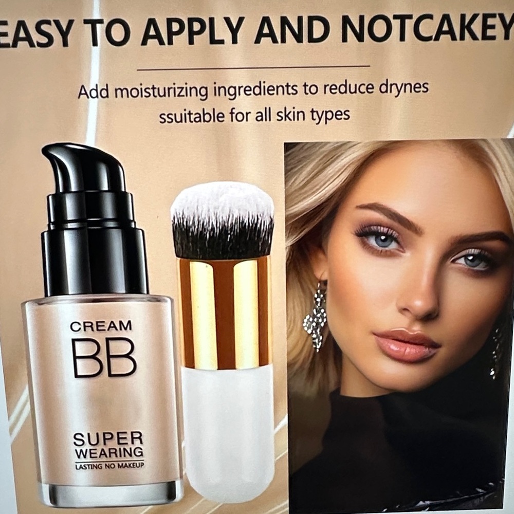 Cream BB Super Wearing Foundation – Ivory